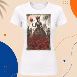 Dámské tričko - Srdcová královna – Queen of Hearts